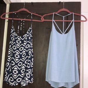 Two tank tops